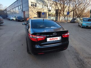 2012 Kia Rio 4-speed III, чёрный, 1120000 рублей, вид 3