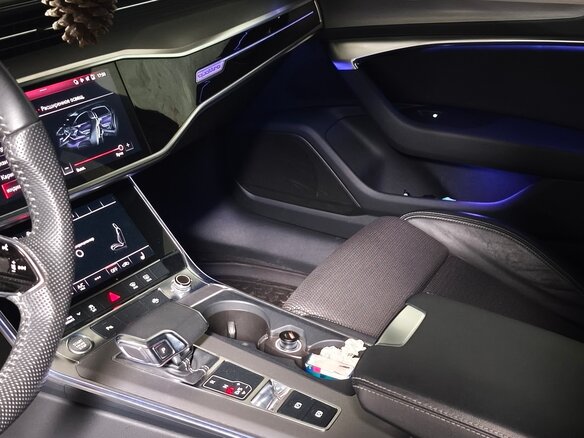 2019 Audi A6 50 TDI V (C8), белый, 4450000 рублей - вид 9