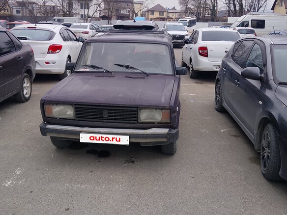 2000 Lada (ВАЗ) 2104 4-speed, фиолетовый, 75000 рублей