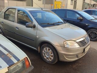 2011 Renault Logan I Рестайлинг, бежевый, 499000 рублей, вид 2