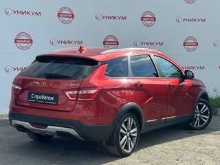 2019 Lada (ВАЗ) Vesta SW Cross I, красный, 808000 рублей, вид 5