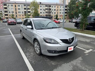 2006 Mazda 3 I (BK) Рестайлинг, серебристый, 440000 рублей, вид 2