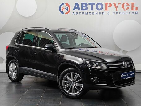 2013 Volkswagen Tiguan I Рестайлинг, чёрный, 1049000 рублей, вид 1