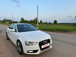 2013 Audi A4 IV (B8) Рестайлинг, белый, 1150000 рублей, вид 2