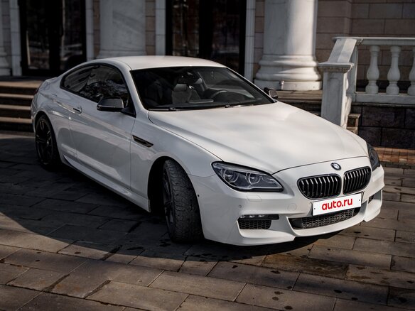 2015 BMW 6 серии 640i xDrive III (F06/F13/F12) Рестайлинг, белый - вид 5