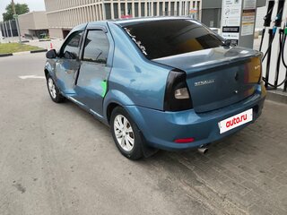 2010 Renault Logan I Рестайлинг, синий, 270000 рублей, вид 2
