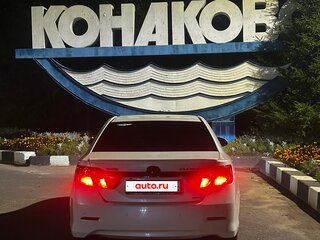 2014 Toyota Camry VII (XV50), белый, 1400000 рублей, вид 4