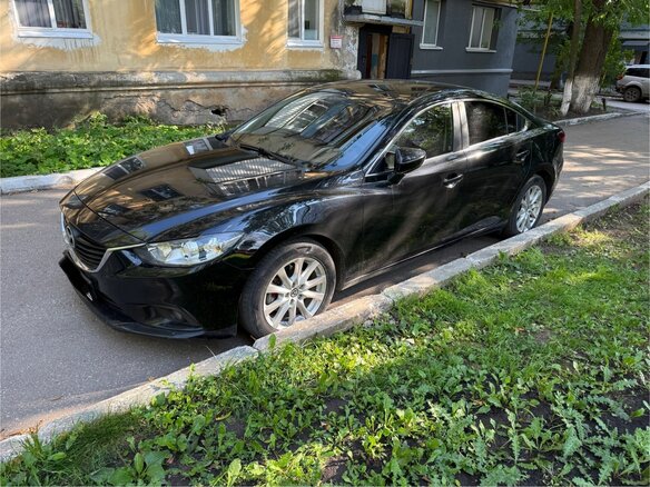 2013 Mazda 6 III (GJ), чёрный, 1550000 рублей - вид 1