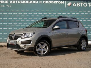 2017 Renault Sandero Stepway II, серебристый, 969000 рублей, вид 1