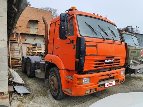 2008 КамАЗ 6460, оранжевый, 950000 рублей, вид 1