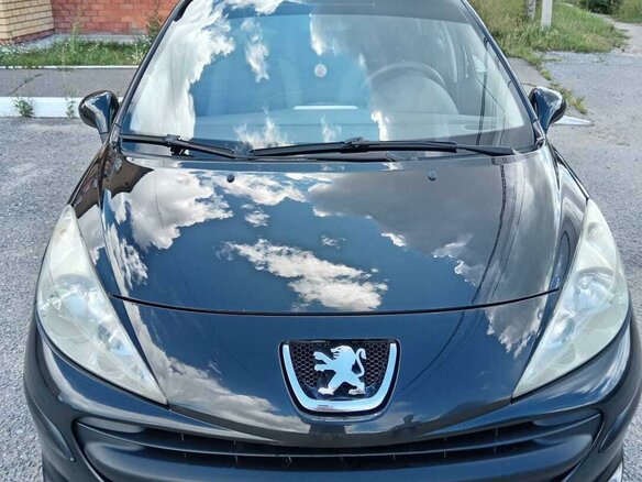 2009 Peugeot 207 I Рестайлинг, чёрный - вид 7
