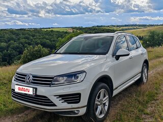2014 Volkswagen Touareg II Рестайлинг, белый, 3350000 рублей, вид 1