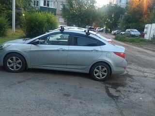 2011 Hyundai Solaris I, серый, 520000 рублей, вид 3
