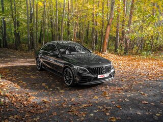 2020 Mercedes-Benz C-Класс AMG 43 AMG IV (W205) Рестайлинг, чёрный, 4450000 рублей, вид 4
