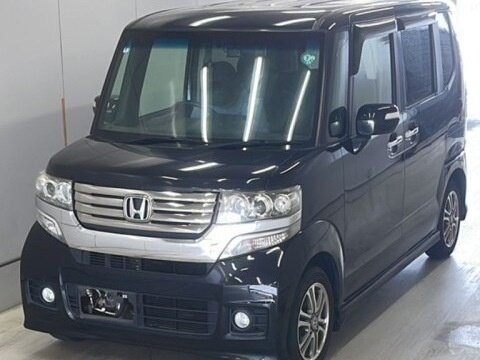 2013 Honda N-BOX I, чёрный, 650000 рублей - вид 2