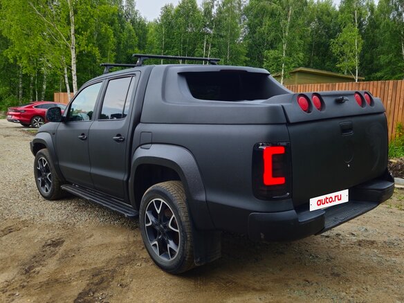 2011 Volkswagen Amarok I, чёрный, 1370000 рублей - вид 8