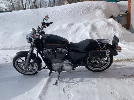 2014 Harley-Davidson Sportster 883, чёрный, 720000 рублей, вид 5