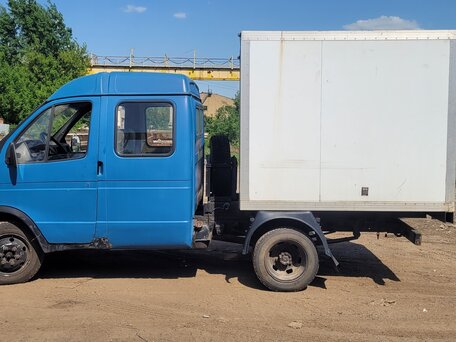 1997 ГАЗ ГАЗель (33023/330273) Фермер, синий, 350000 рублей, вид 3