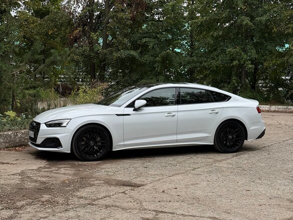 2021 Audi A5 45 TFSI II (F5) Рестайлинг, белый - вид 14