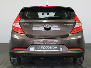 2015 Hyundai Solaris I Рестайлинг, коричневый, 849000 рублей, вид 5