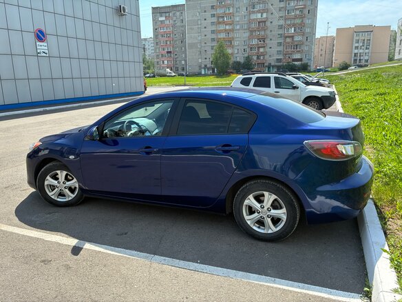 2011 Mazda 3 II (BL) Рестайлинг, синий, 935000 рублей - вид 11