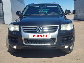 2008 Volkswagen Touareg I Рестайлинг, чёрный, 990000 рублей, вид 1