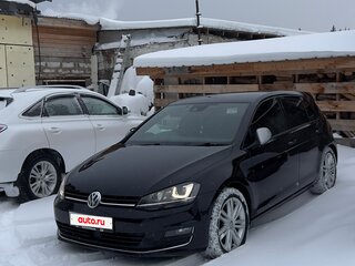 2015 Volkswagen Golf VII, чёрный, 1520000 рублей, вид 1