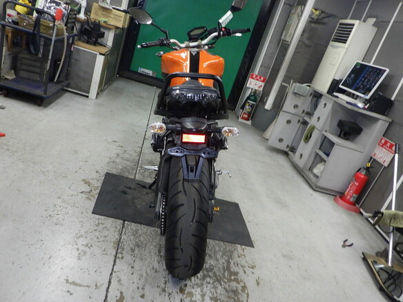 2014 Yamaha MT-09 (FZ-09), оранжевый - вид 6
