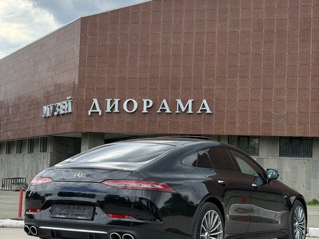 2021 Mercedes-Benz AMG GT 4-Door Coupe 43 I, чёрный, 7570000 рублей, вид 4