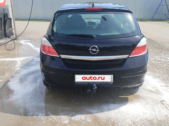 2006 Opel Astra H, чёрный - вид 1