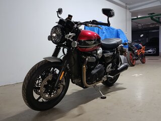2021 Triumph Speed Twin, красный, 976000 рублей, вид 2