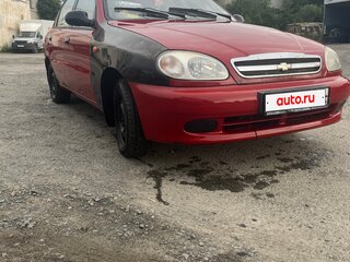 2008 Chevrolet Lanos I, красный, 115600 рублей, вид 3