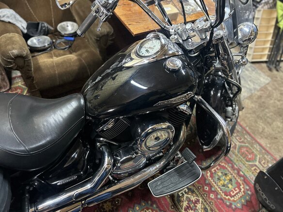2008 Yamaha XVS1100, чёрный, 600000 рублей - вид 3