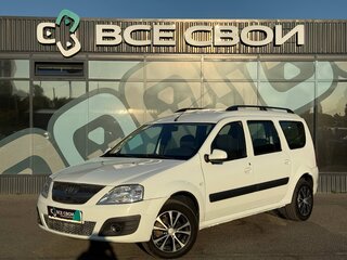 2014 Lada (ВАЗ) Largus I, белый, 830000 рублей, вид 1