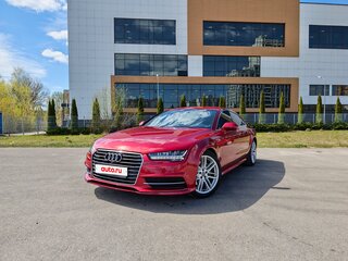 2014 Audi A7 I (4G) Рестайлинг, красный, 2399000 рублей, вид 1