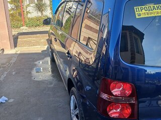 2009 Volkswagen Touran I Рестайлинг, синий, 950000 рублей, вид 2
