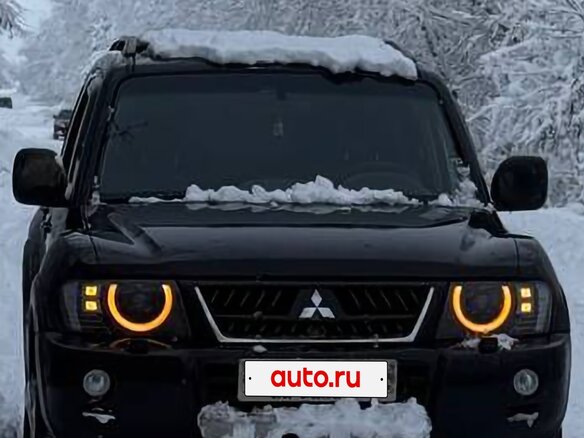 2004 Mitsubishi Pajero III Рестайлинг, чёрный, 1199000 рублей