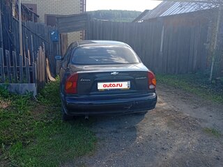 2008 Chevrolet Lanos I, чёрный, 135000 рублей, вид 2