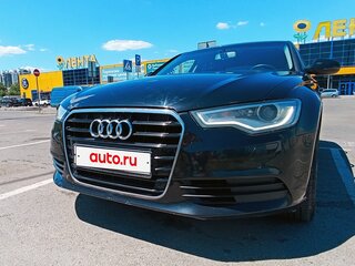 2014 Audi A6 IV (C7), чёрный, 1400000 рублей, вид 2