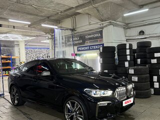2019 BMW X6 M50i III (G06), синий, 7650000 рублей, вид 2