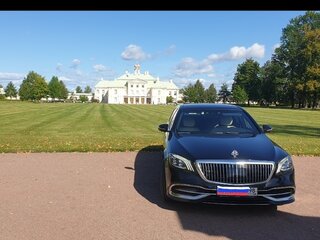 2019 Mercedes-Benz Maybach S-Класс 450 I (X222) Рестайлинг, чёрный, 7500000 рублей, вид 2