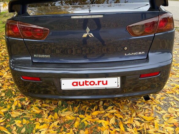 2007 Mitsubishi Lancer X, синий, 789000 рублей - вид 5