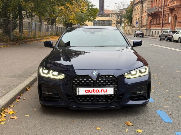 2020 BMW 4 серии 430i G22, G23, G26, синий, 5800000 рублей - вид 1