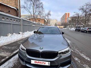 2019 BMW 5 серии 530d xDrive VII (G30/G31/G38), серый, 5200000 рублей, вид 3