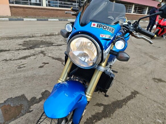 2005 Honda CB 600F Hornet, синий, 450000 рублей - вид 9