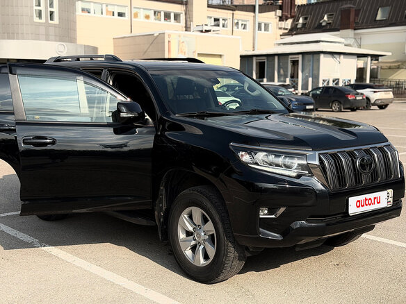 2022 Toyota Land Cruiser Prado 150 Series Рестайлинг 3, чёрный - вид 7