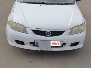 2003 Mazda Familia VIII (BJ), белый, 210000 рублей, вид 1