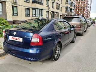 2008 Skoda Octavia II (A5) Рестайлинг, синий, 400000 рублей, вид 4