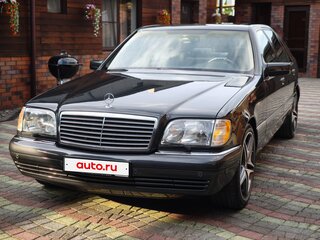 1995 Mercedes-Benz S-Класс 600 III (W140) Рестайлинг, чёрный, 3950000 рублей, вид 3