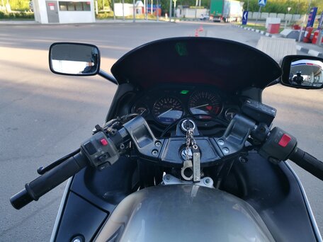 2003 Kawasaki ZZR 400, серебристый, 250000 рублей, вид 2